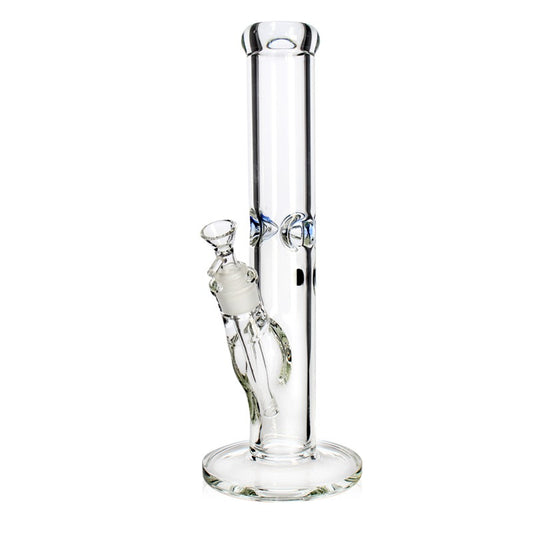cheap Glass Straight Tobacco Bong Water Pipe 35cm nz