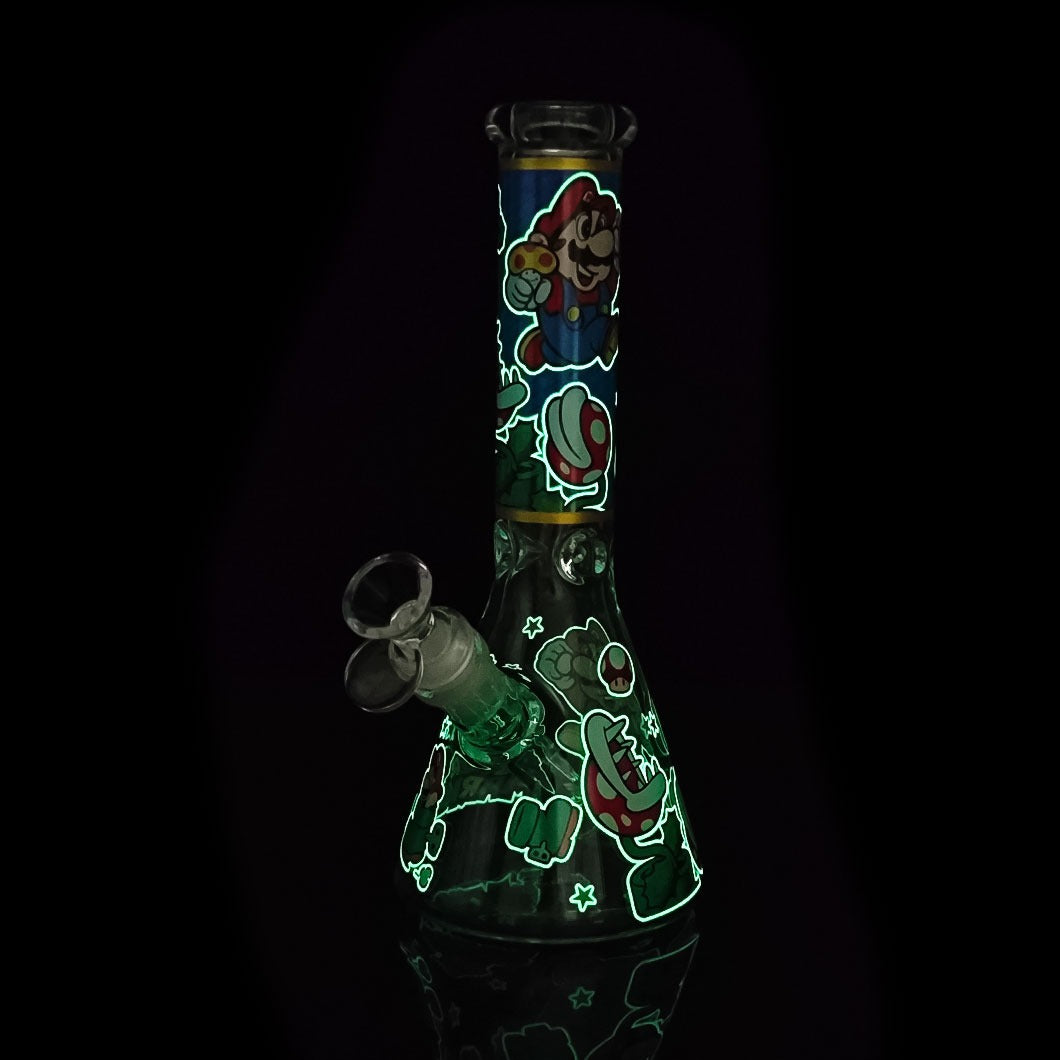 cheap Glow in the Dark Super Mario Water Pipe 25cm nz