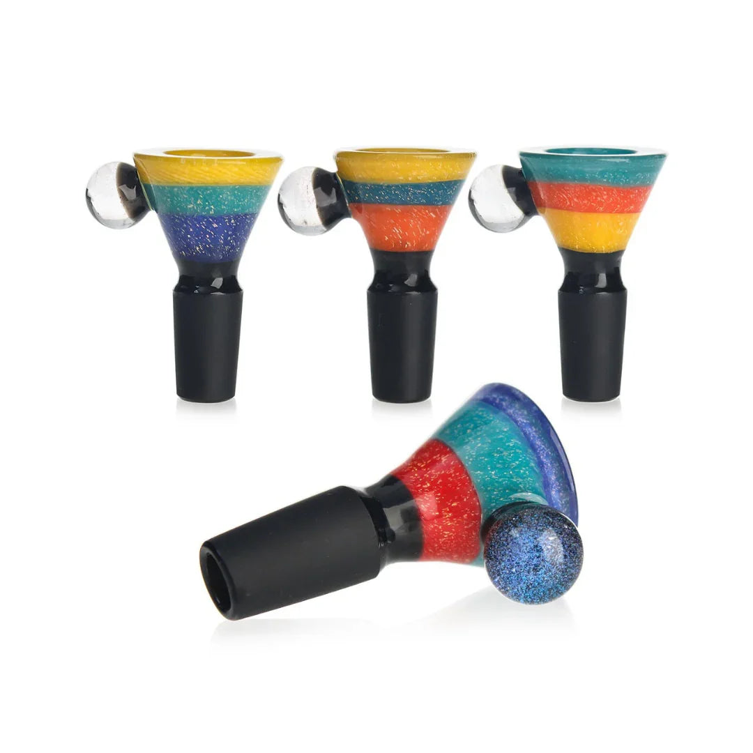 Coloured Strip Cone Piece 14mm