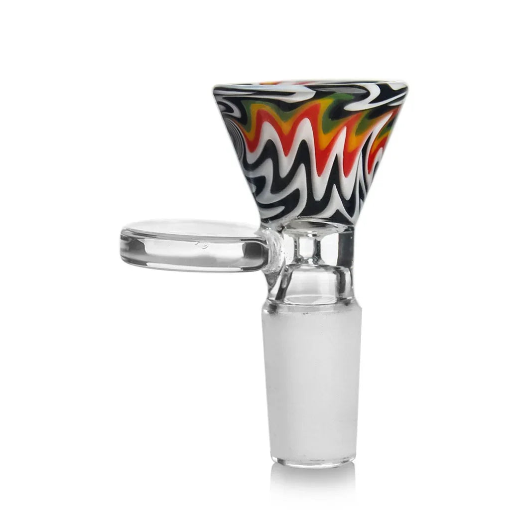 Coloured Zip Zap Round Cone Piece 14mm