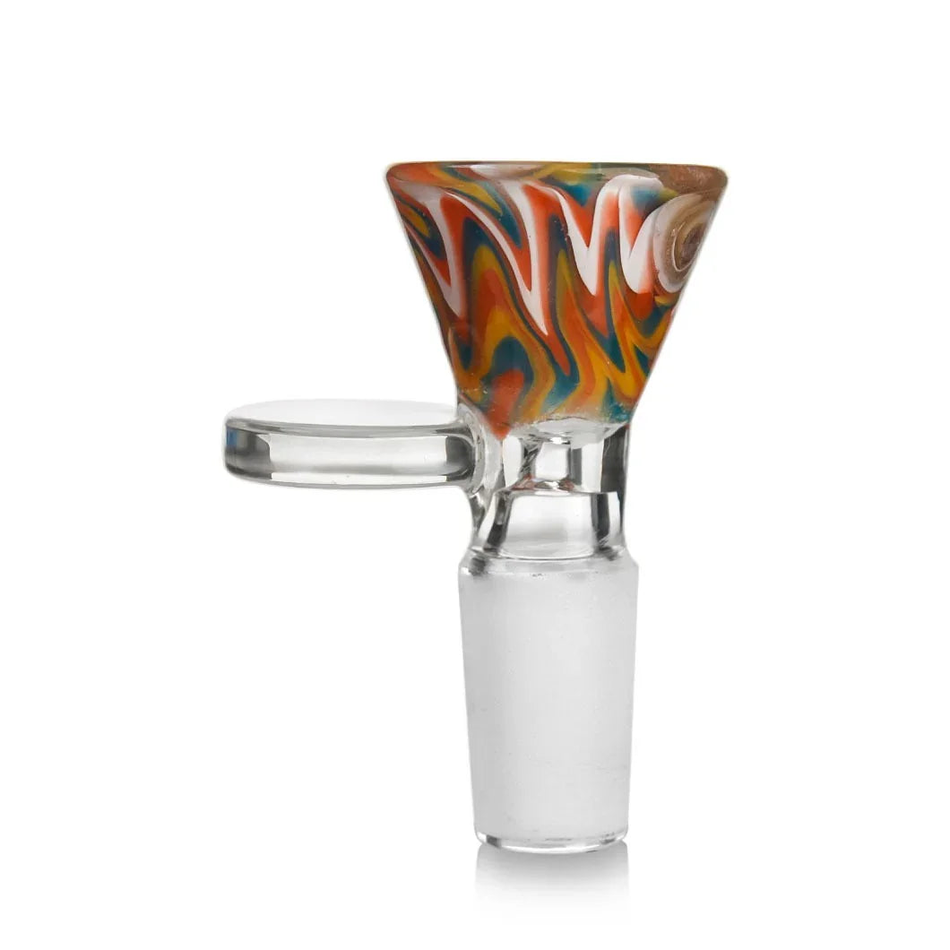 Coloured Zip Zap Round Cone Piece 14mm