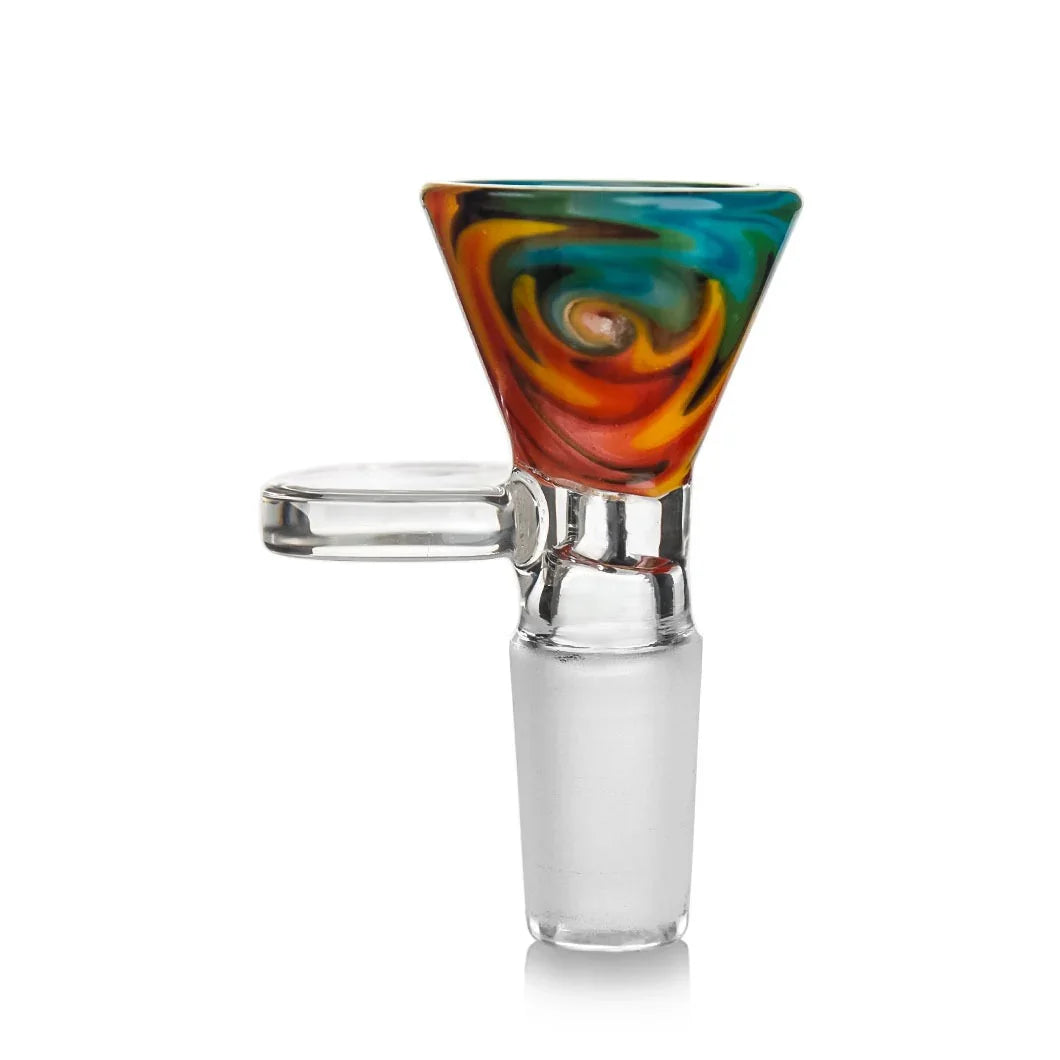 Coloured Zip Zap Round Cone Piece 14mm