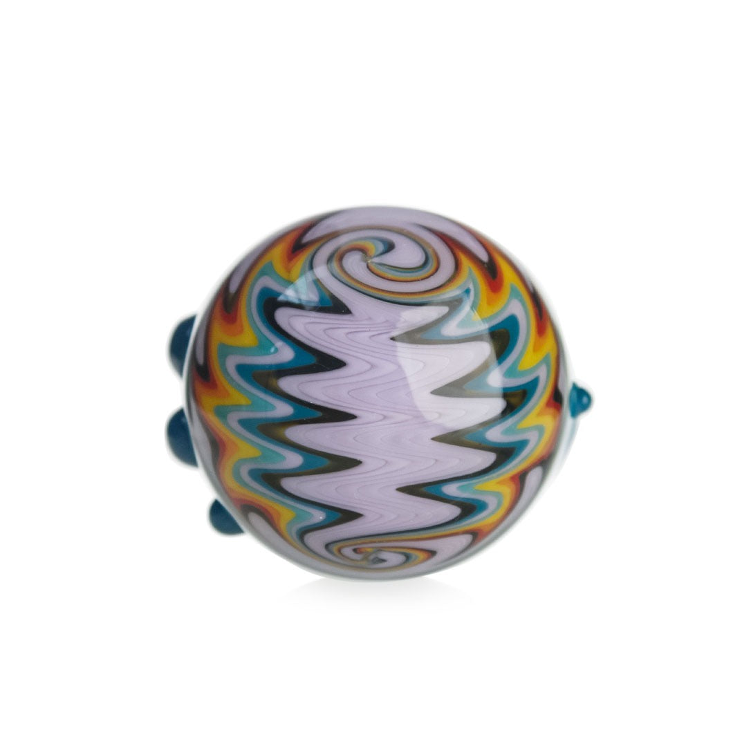 Colourful Spiral Tobacco Pipe 10cm