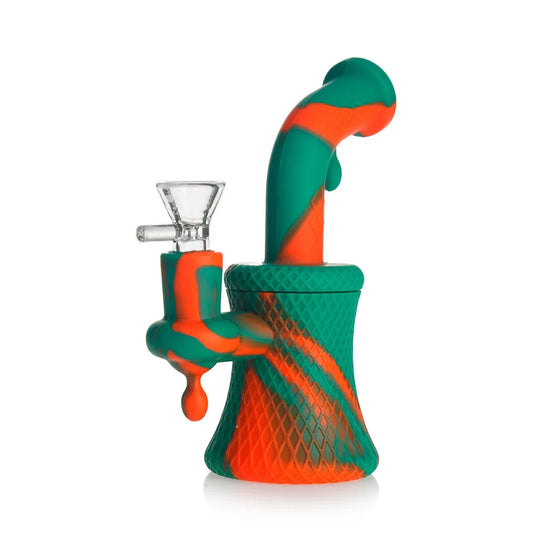 Silicone Honeycomb Tobacco Water Pipe 17cm