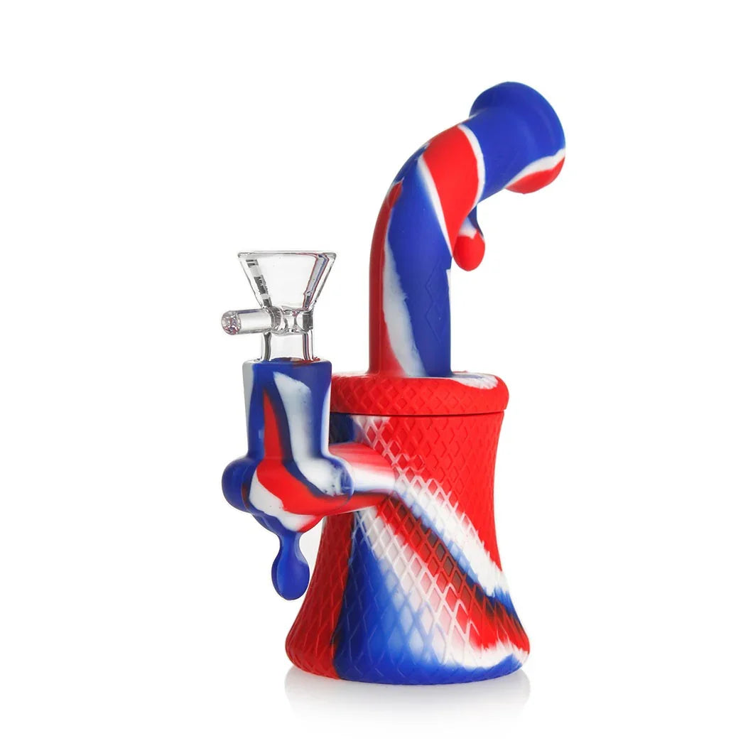 Silicone Honeycomb Tobacco Water Pipe 17cm