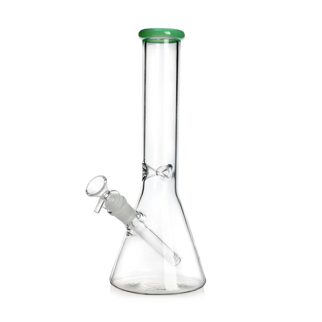 cheap Coloured Ring Glass Tobacco Bong Water Pipe 31cm nz