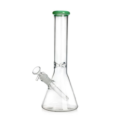 cheap Coloured Ring Glass Tobacco Bong Water Pipe 31cm nz