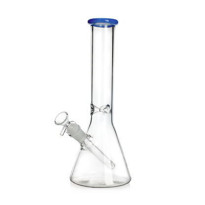 cheap Coloured Ring Glass Tobacco Bong Water Pipe 31cm nz