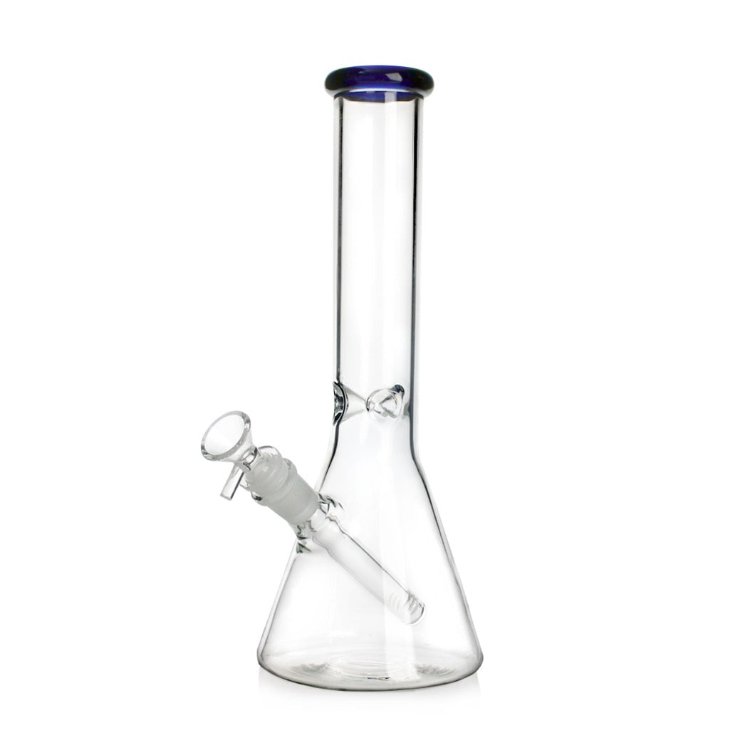 cheap Coloured Ring Glass Tobacco Bong Water Pipe 31cm nz