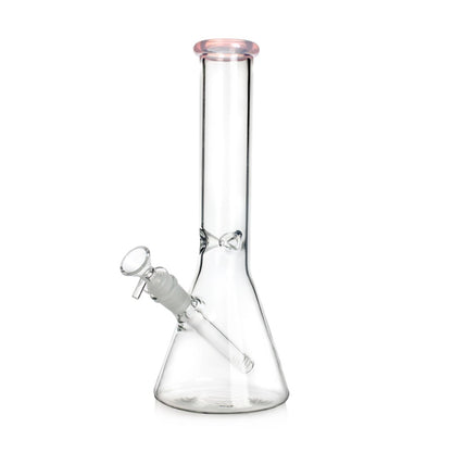 cheap Coloured Ring Glass Tobacco Bong Water Pipe 31cm nz