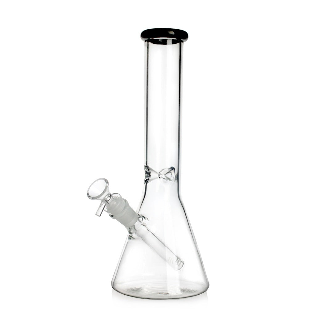 cheap Coloured Ring Glass Tobacco bong Water Pipe 31cm nz