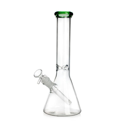 cheap Coloured Ring Glass Tobacco Bong Water Pipe 31cm nz