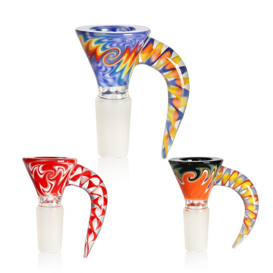 cheap Colourful Oxtail Downwards Cone Piece 14mm nz
