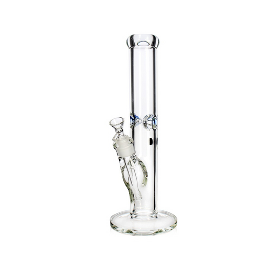 cheap Glass Straight Tobacco Bong Water Pipe 35cm nz 