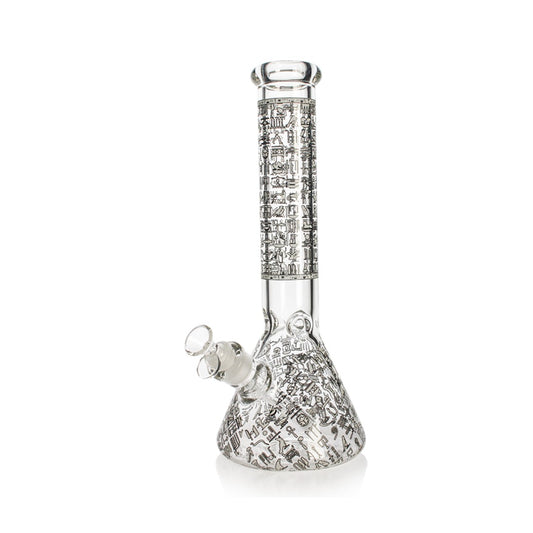 cheap Glow In The Dark Tobacco bong Water Pipe 36cm nz