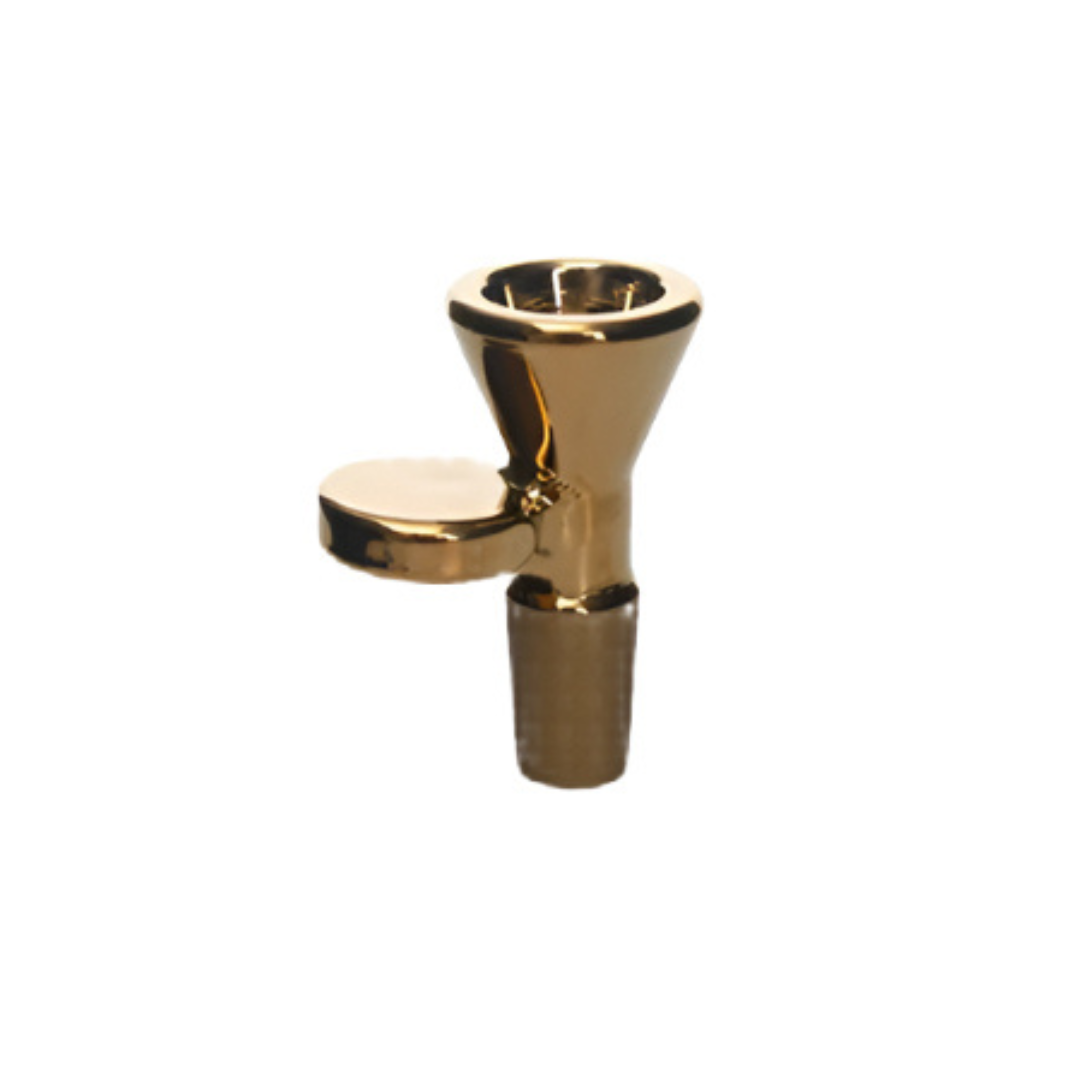 cheap Gold Glass Cone Piece 14/18mm nz
