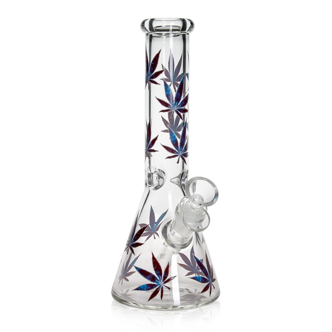 cheap Leaf Pattern Tobacco bong Water Pipe 26cm nz 