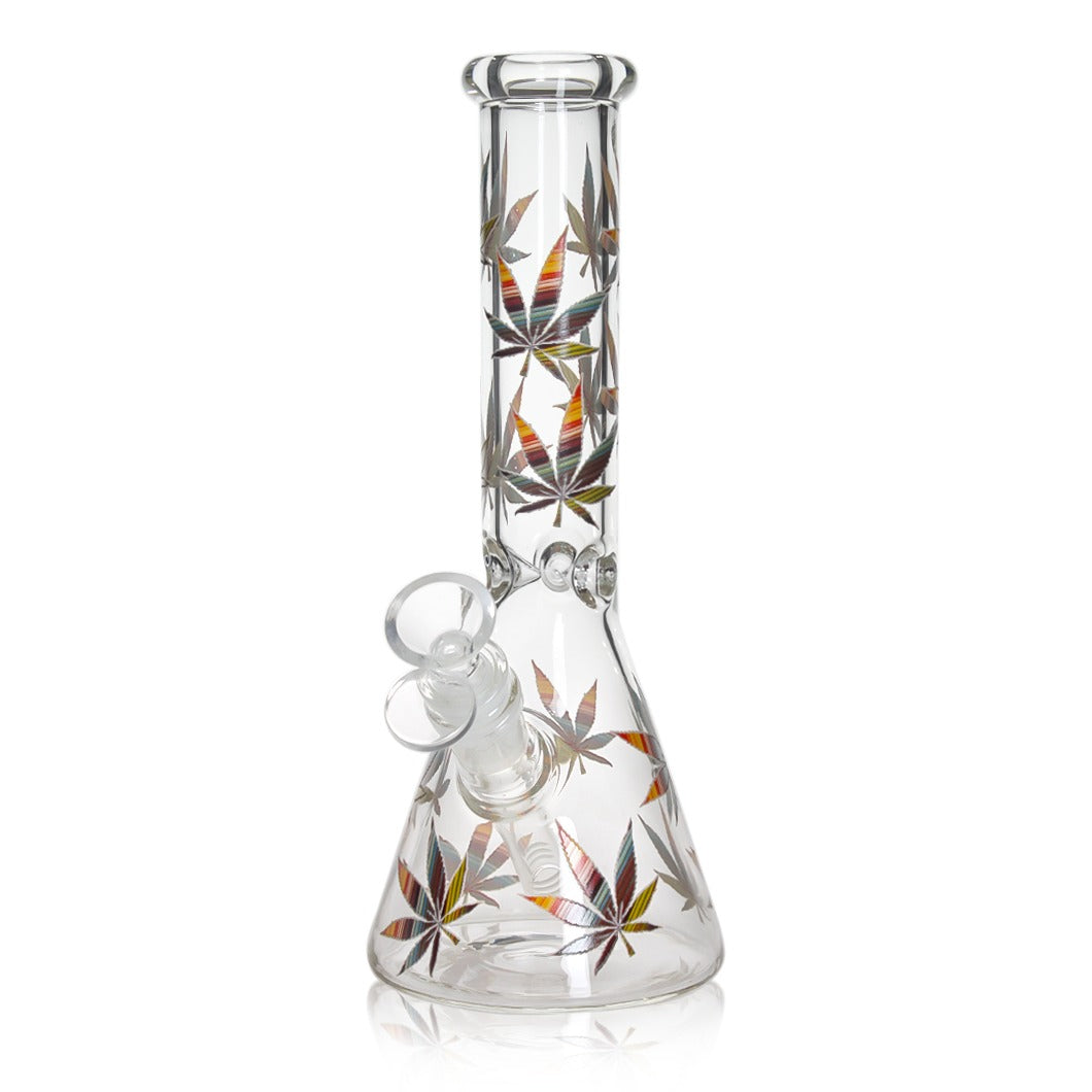 cheap Leaf Pattern Tobacco bong Water Pipe 26cm nz 