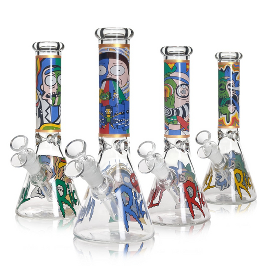 cheap Rick & Morty Bong Water Pipe 25cm nz