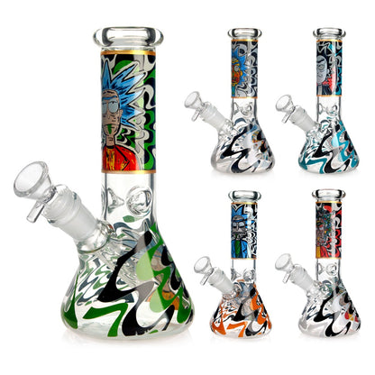 cheap Rick & Morty Tobacco bong Water Pipe 21cm nz