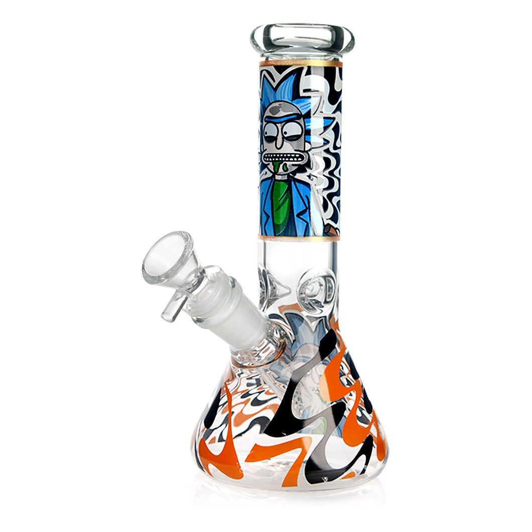 cheap Rick & Morty Tobacco bong Water Pipe 21cm nz 