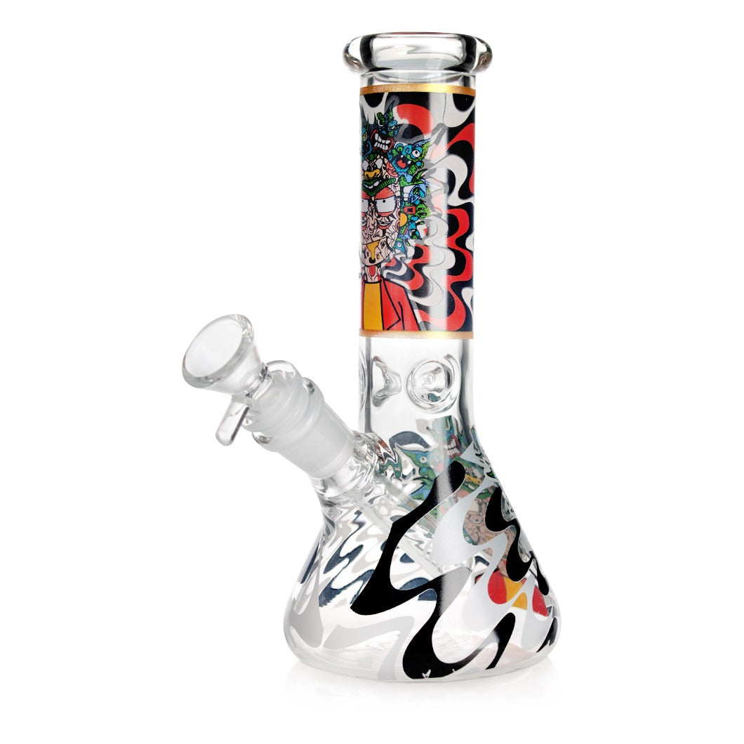 cheap Rick & Morty Tobacco bong Water Pipe 21cm nz