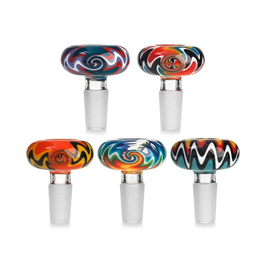 cheap Round Colourful Spiral Cone Piece 14mm nz