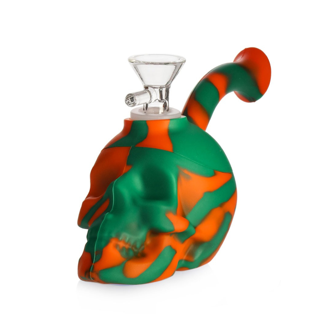 cheap Silicone Skull bong Water Pipe 11cm  nz