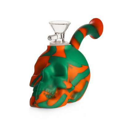 cheap Silicone Skull bong Water Pipe 11cm  nz