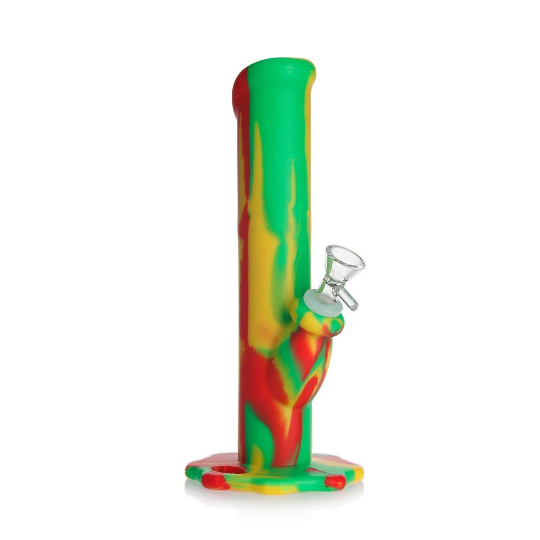 cheap Silicone Straight Tobacco bong Water Pipe 26cm nz
