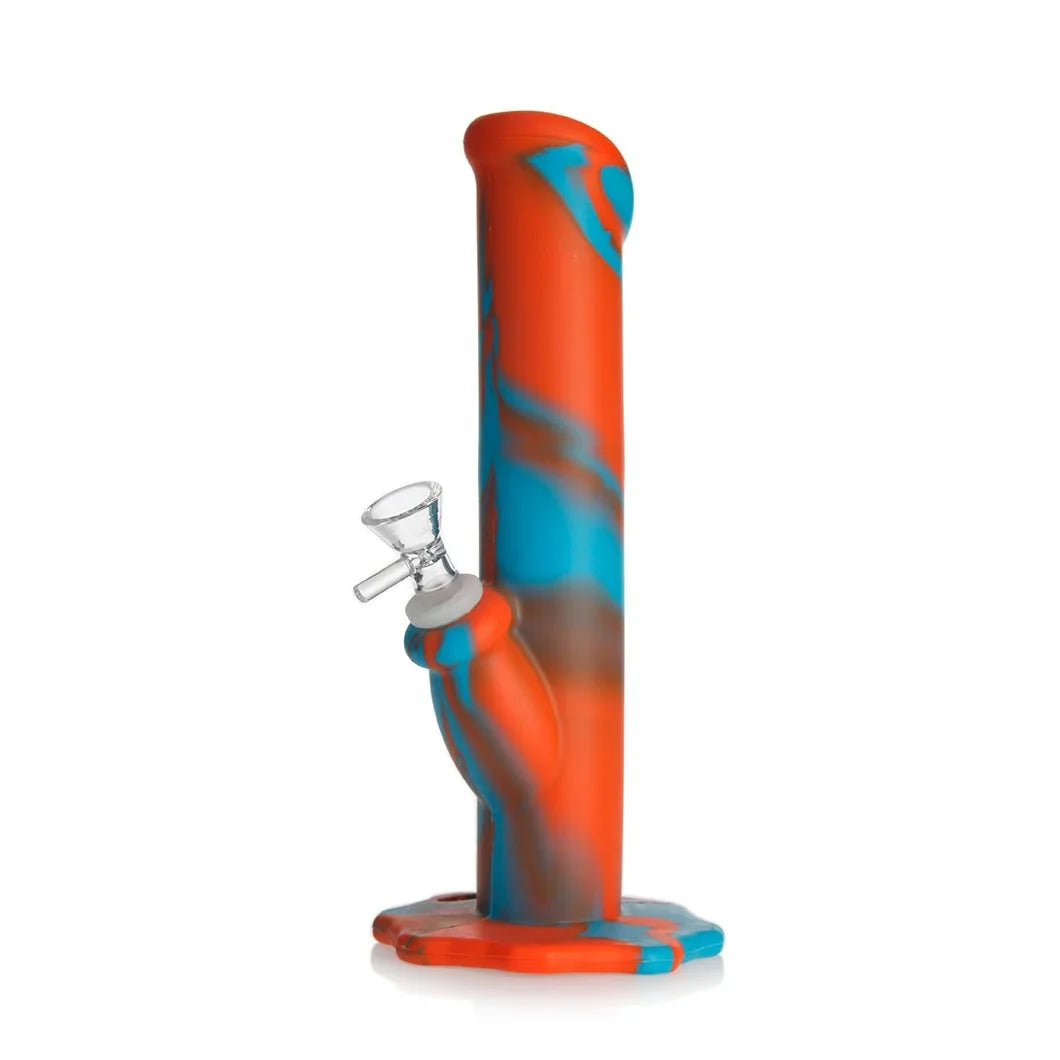 cheap Silicone Straight Tobacco bong Water Pipe 26cm nz