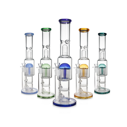 cheap Tree Perc & Honey Comb Tobacco Bong Water Pipe 41cm nz