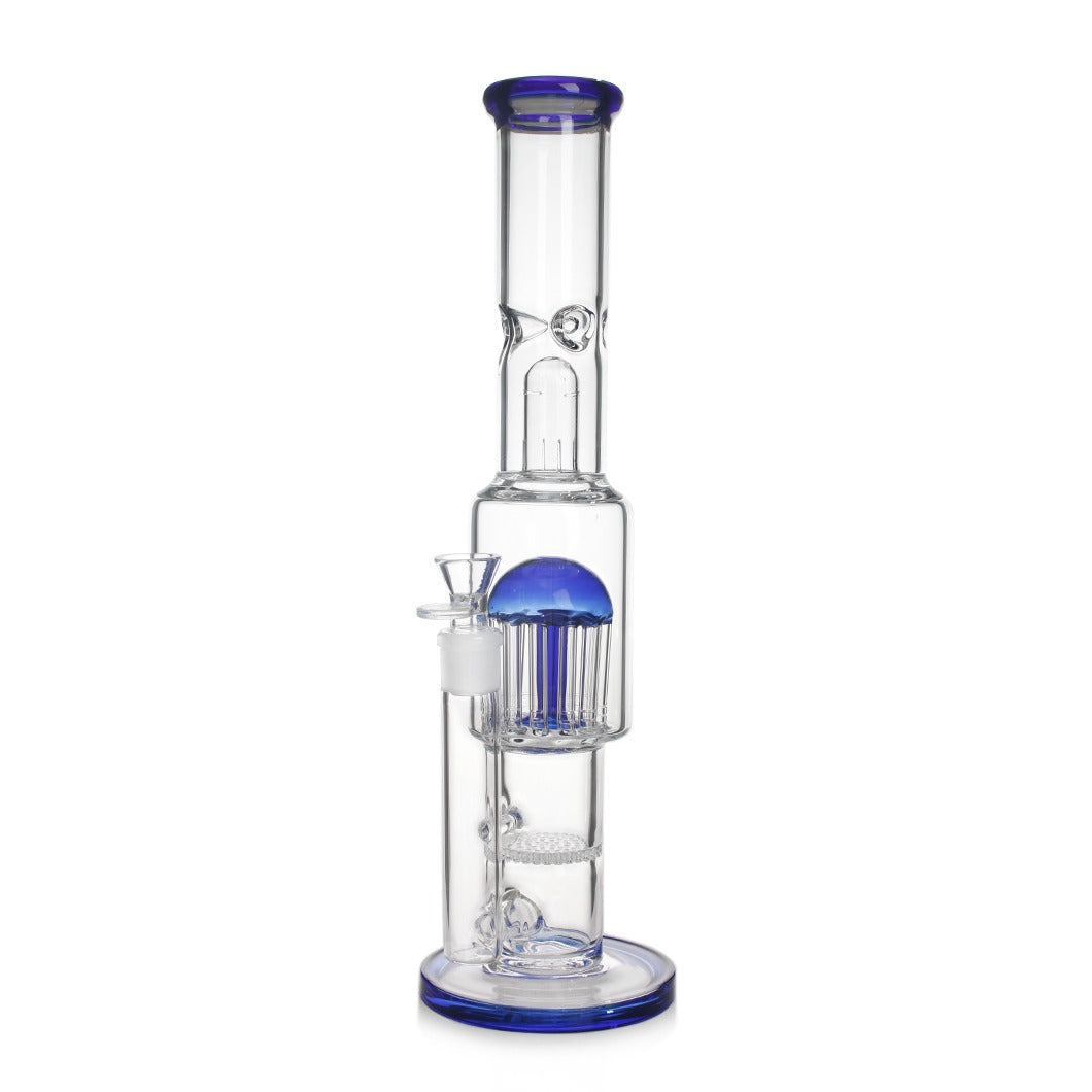 cheap Tree Perc & Honey Comb Tobacco Bong Water Pipe 41cm nz