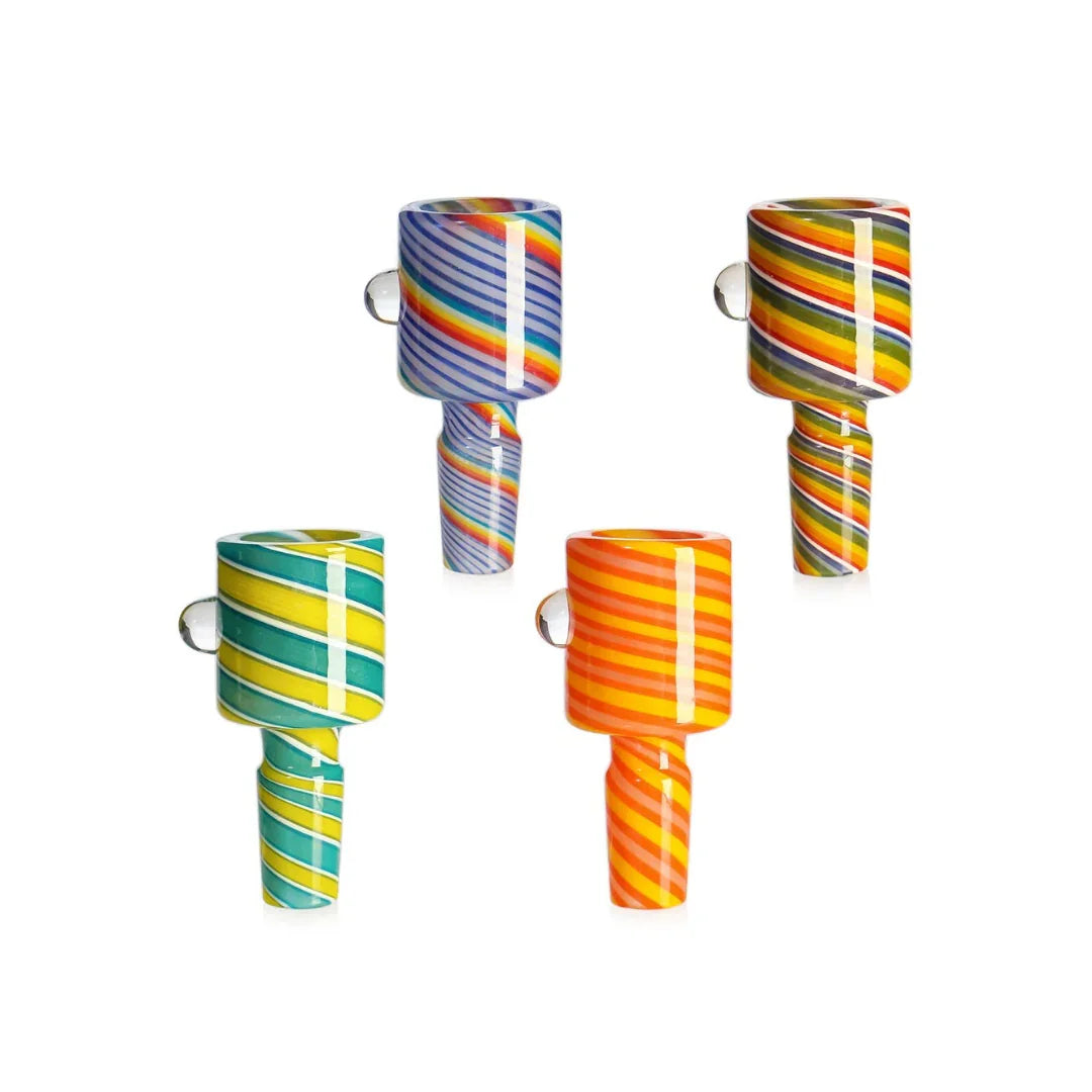 Coloured Spiral Cone Piece 14mm