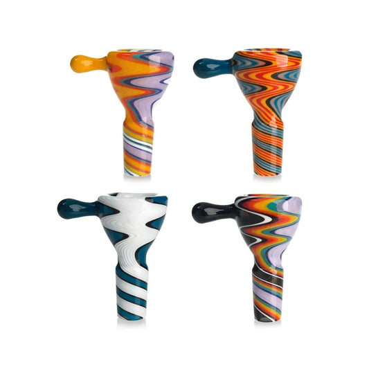 Colourful Wave Cone Piece 14mm