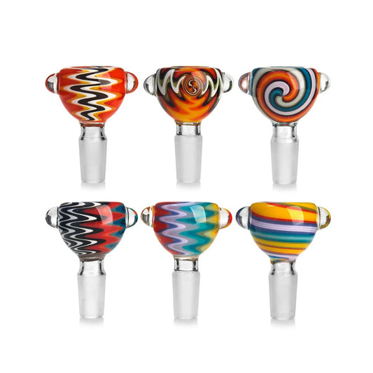 Colourful Round Cone Piece 14mm