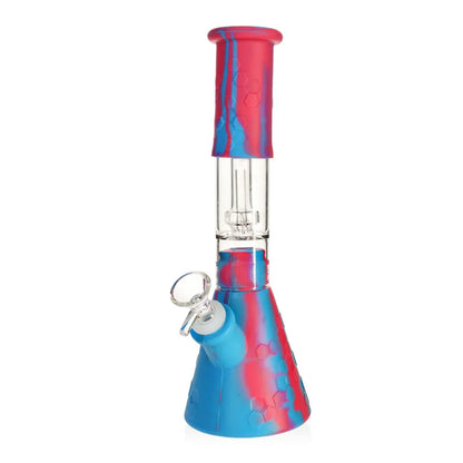 Silicone UFO Perc Tobacco Water Pipe 28cm